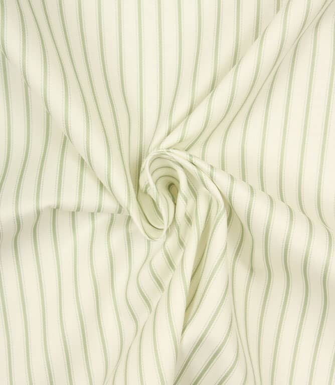 JF Ticking Deluxe Lining Fabric / Sage
