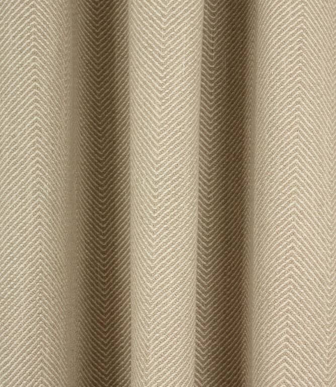 Charlbury Herringbone Fabric / Argent