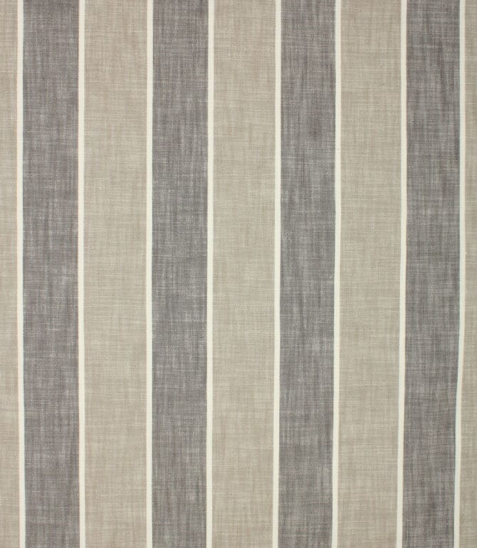 Charcoal / Grey Malibu Stripe Fabric
