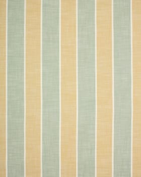 Malibu Stripe Fabric / Citrus / Aqua