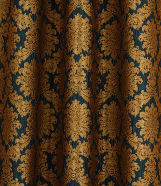 Versailles Damask Fabric / Blue