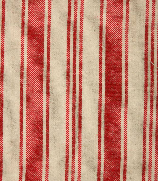 Aldsworth Stripe Fabric / Red