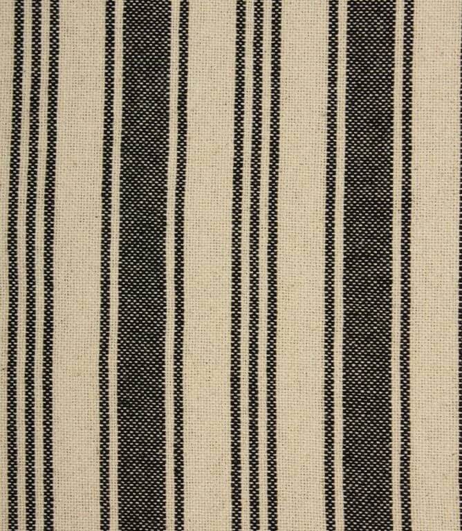 Aldsworth Stripe Fabric / Noir