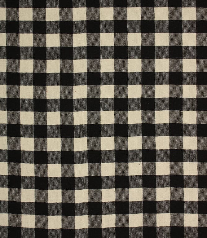 Noir Aldsworth Check Fabric