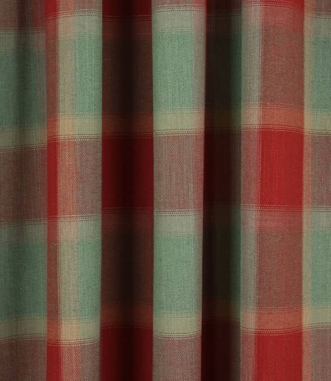 Laura Ashley Penrith Check Fabric / Red