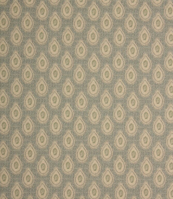 Apple Green / Indigo Evie Fabric