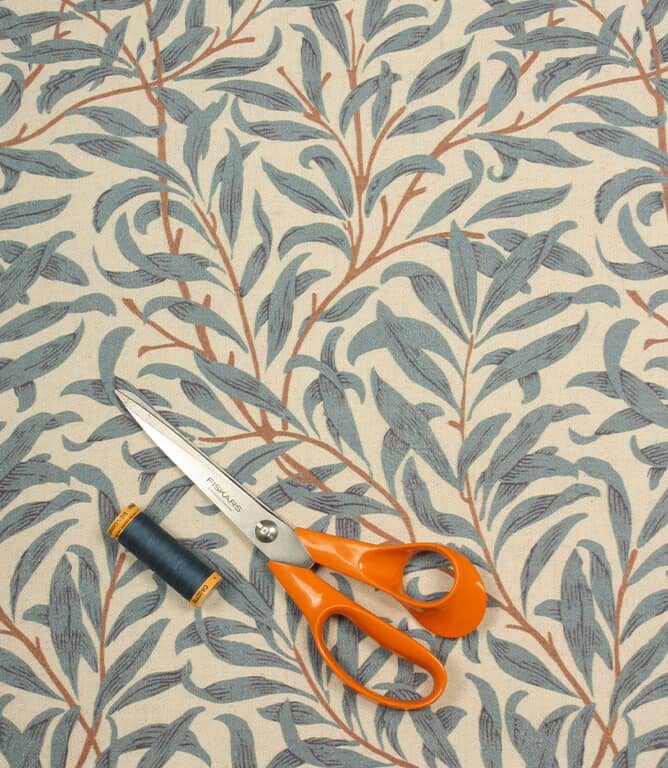 Boughs Wide Fabric / Indigo