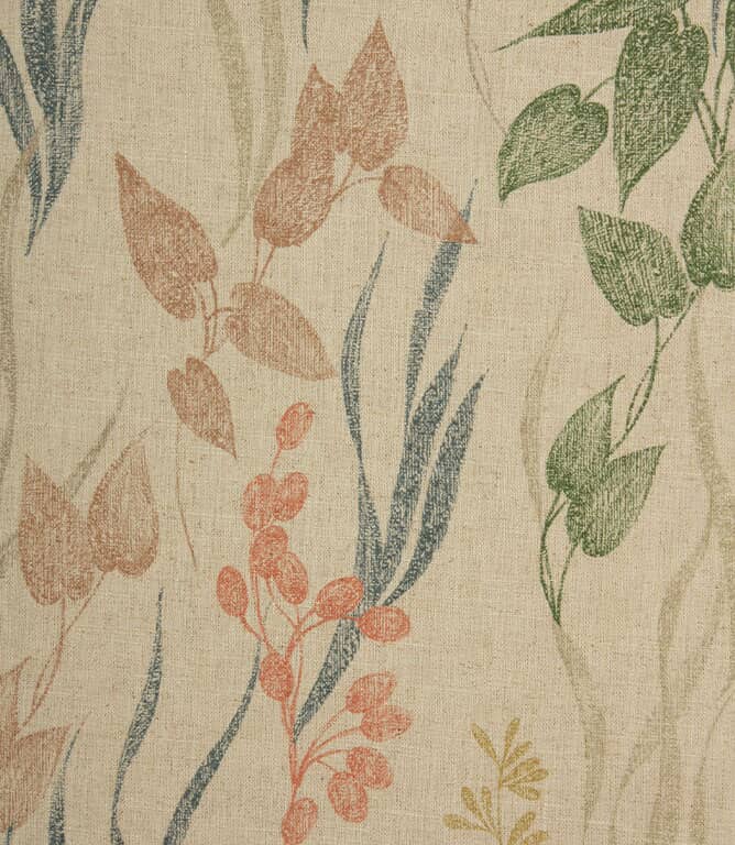 Pothos Fabric / Indigo Multi