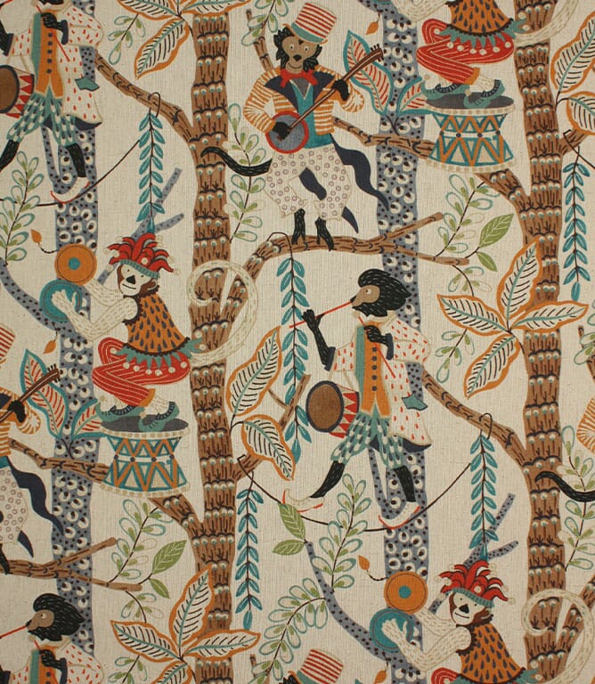 Multi Treetop Symphony Fabric