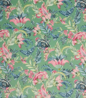 Flutter Velvet Fabric / Sage