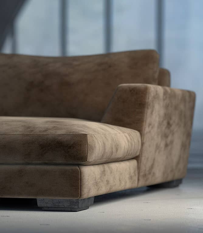 Chilham FR Fabric / Mink