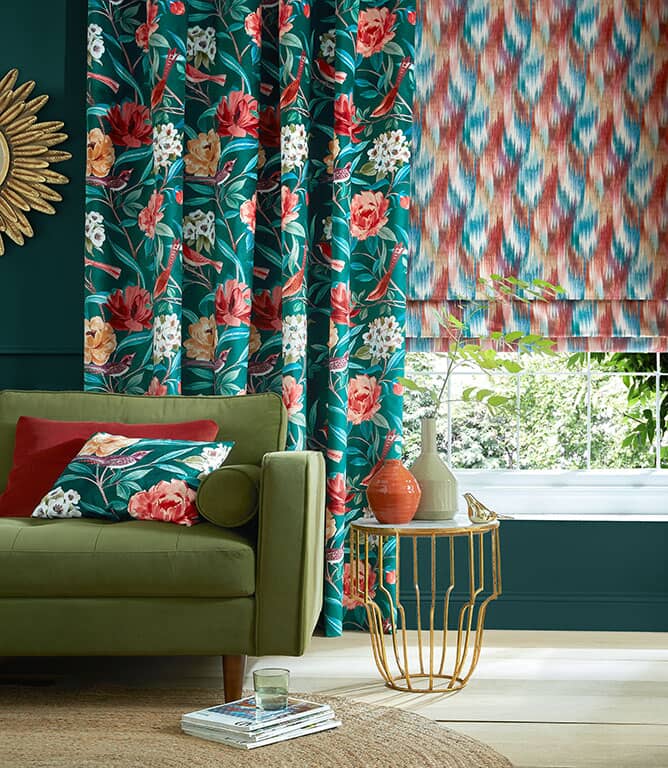 Rush Velvet Fabric / Carnival