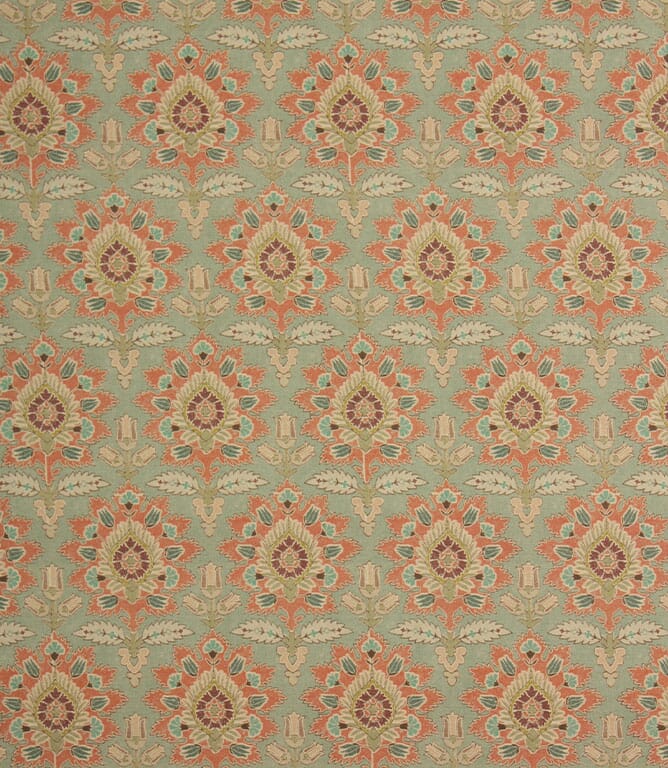 Duck Egg Flores Fabric