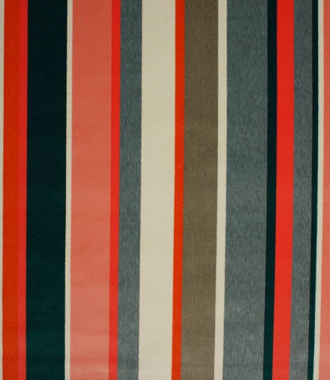 Velvet Stripe Outdoor Fabric