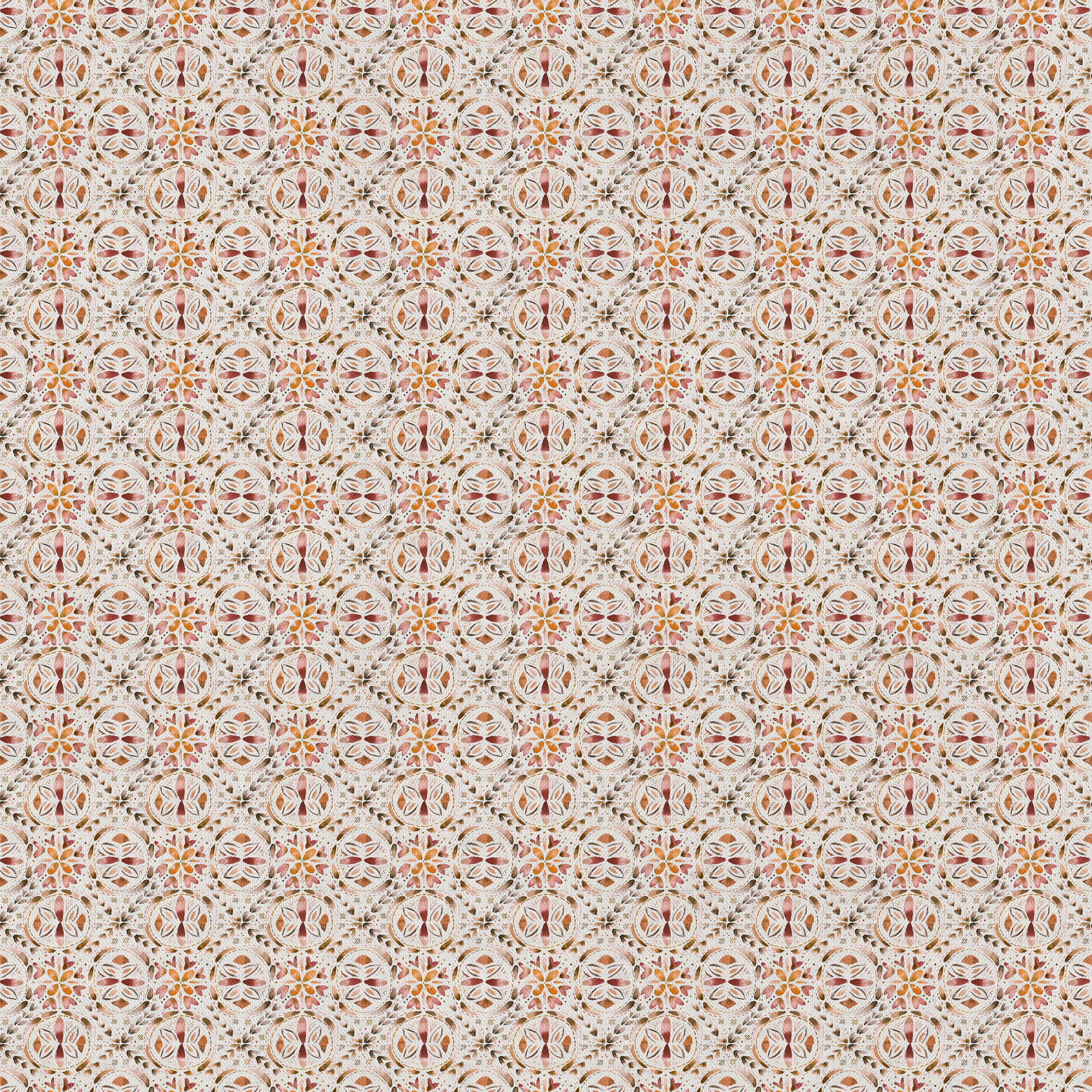 Terracotta Casia Fabric