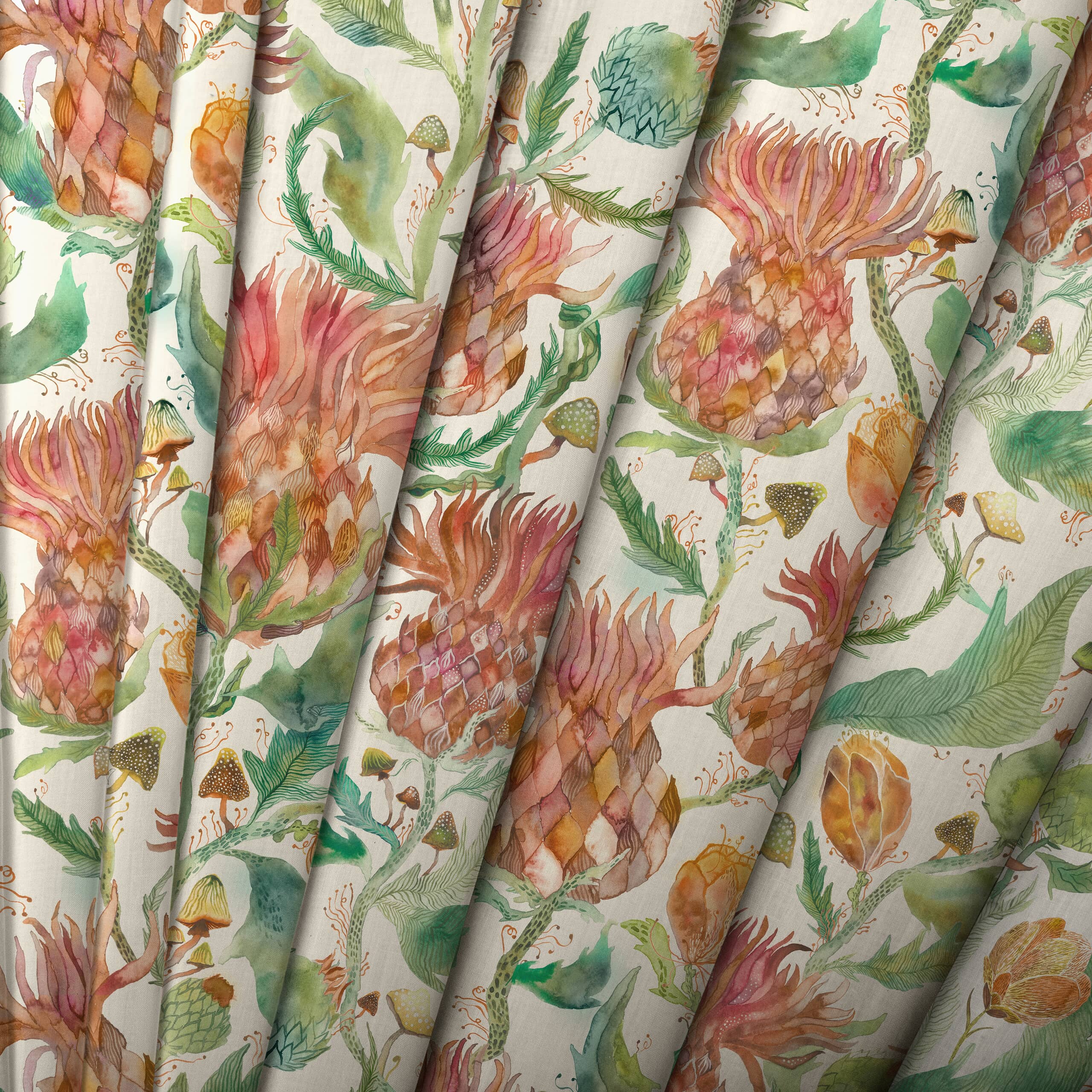 Voyage Maison Fairytale Bristles Fabric / Marigold