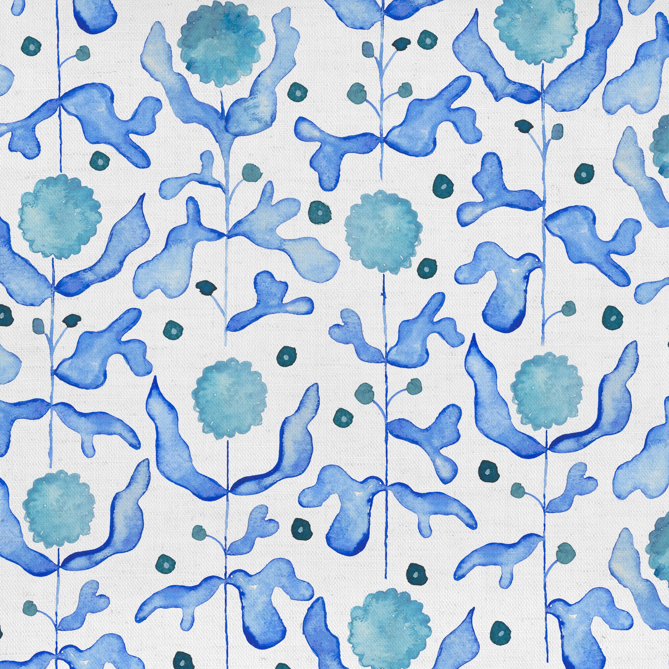 Cobalt Mariani Fabric