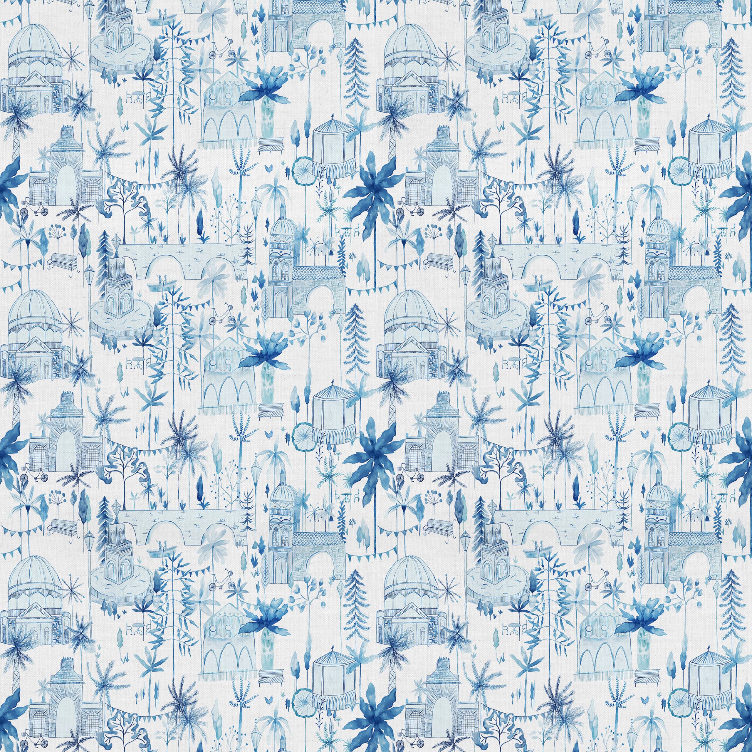 Voyage Maison Tellaro Fabric / Cobalt