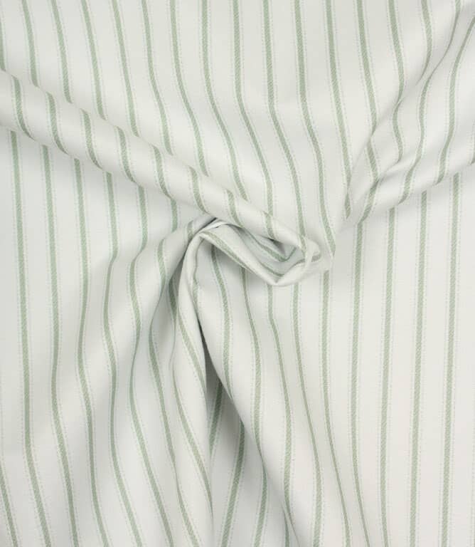 JF Ticking Blackout Lining Fabric / Sage