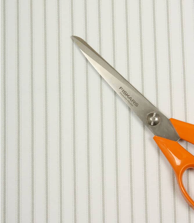 JF Ticking Blackout Lining Fabric / Natural