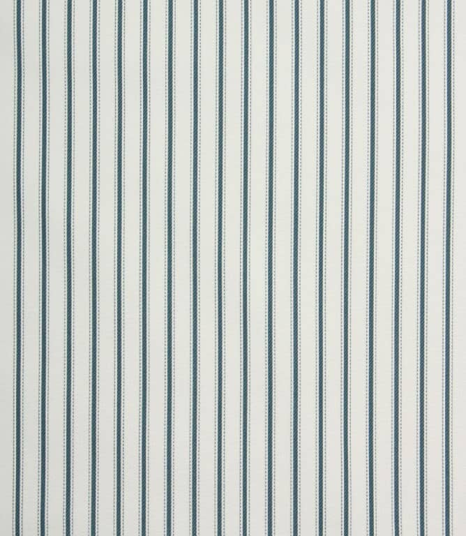 JF Ticking Blackout Lining Fabric / Navy