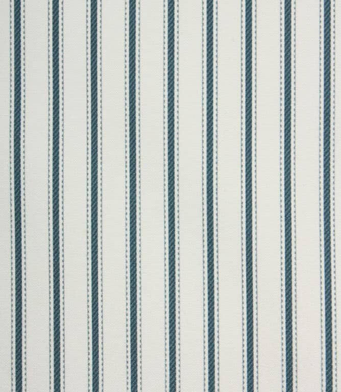 JF Ticking Blackout Lining Fabric / Navy