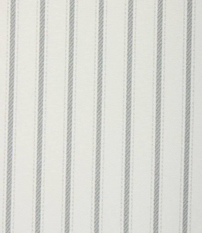 JF Ticking Blackout Lining Fabric / Grey