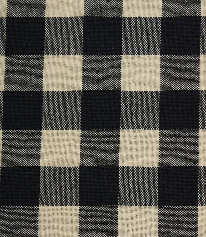 Aldsworth Check Fabric / Indigo