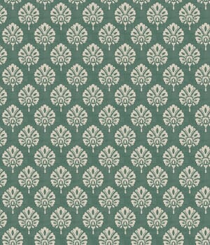 Muqarnas FR Upholstery Fabric / Sea Green Muqarnas FR Upholstery Fabric / Sea Green