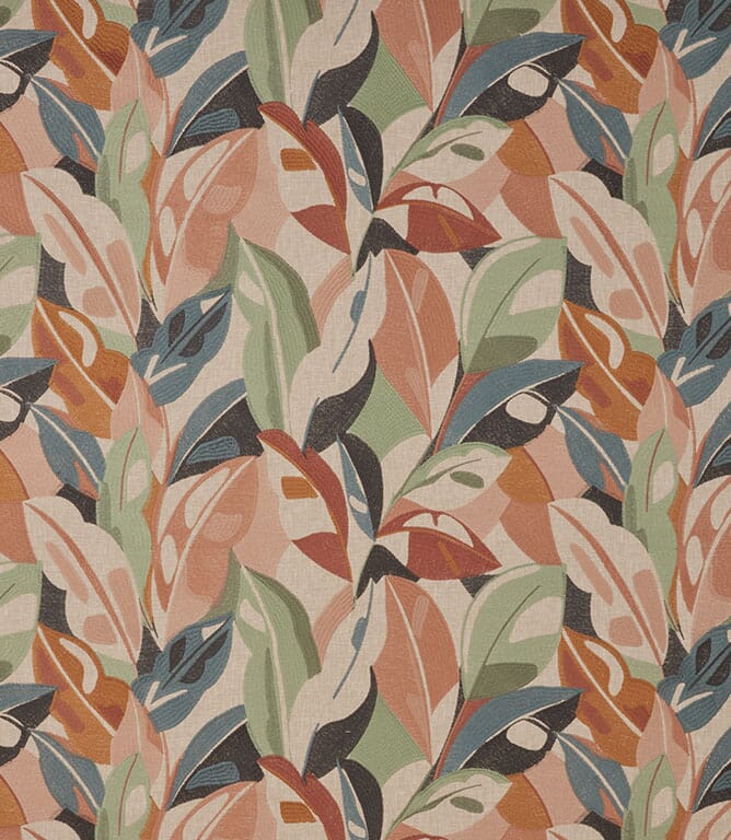 Sea Holly Artisan Leaf Fabric