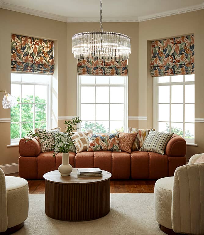 iLiv Artisan Leaf Fabric / Sea Holly