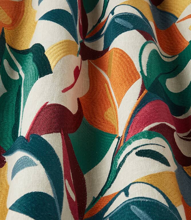 iLiv Artisan Leaf Fabric / Granita