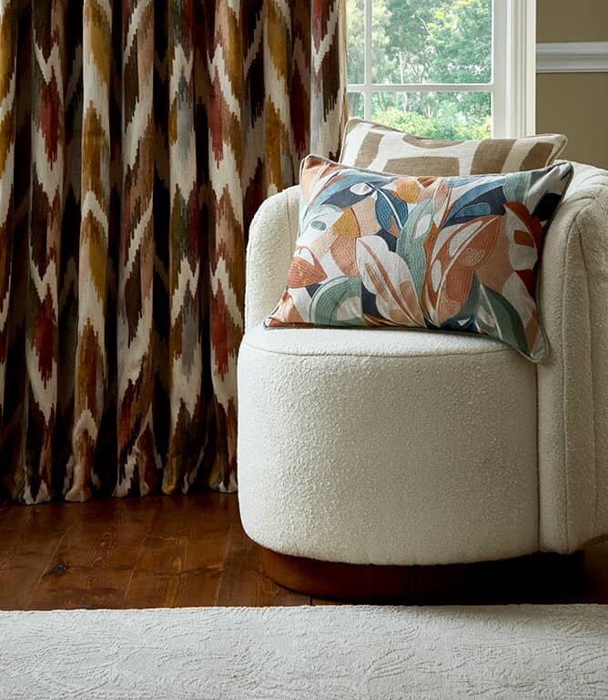 iLiv Artisan Leaf Fabric / Granita