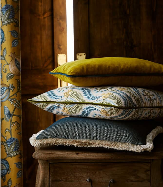 Kashi FR Fabric / Sapphire