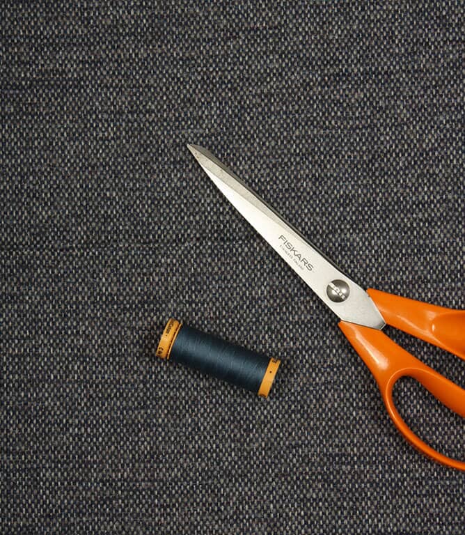 Heath FR Fabric / Navy