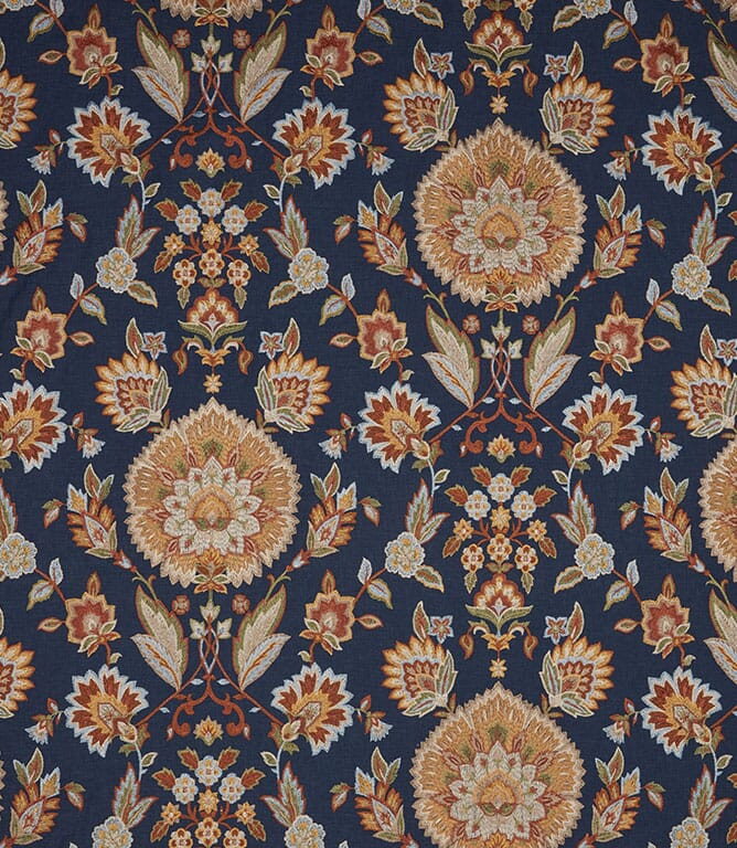 Indigo Jaipuri Fabric