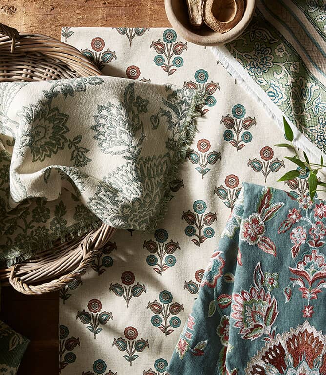 iLiv Jaipuri Fabric / Indigo