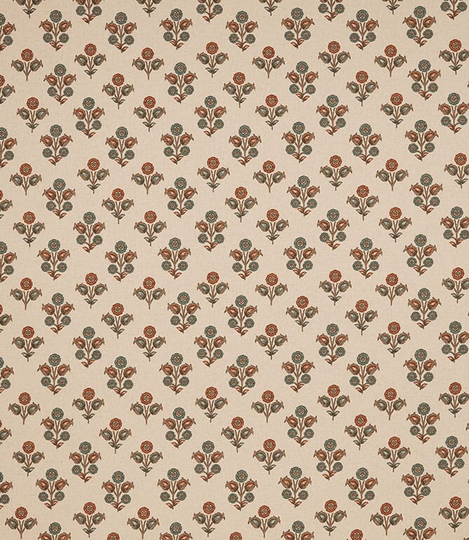 Mint Kochi Fabric