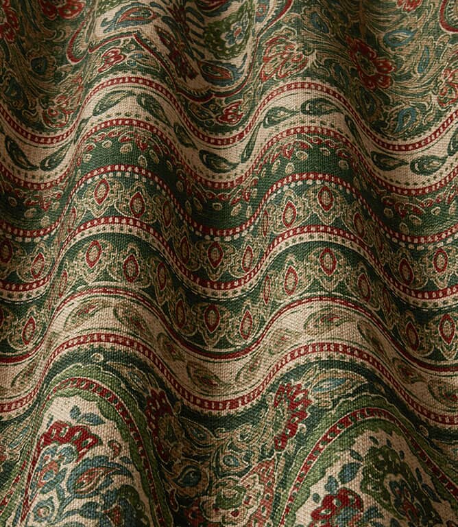 iLiv Sari Fabric / Pine