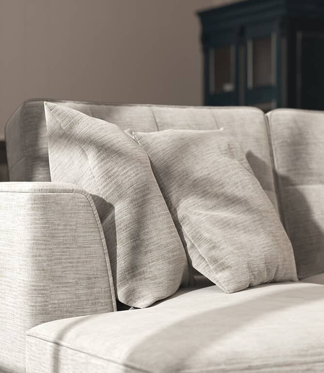 Warwick Fabrics Ghent FR Fabric / Natural