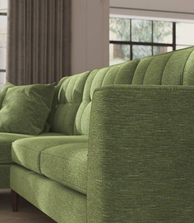 Warwick Fabrics Ghent FR Fabric / Vine