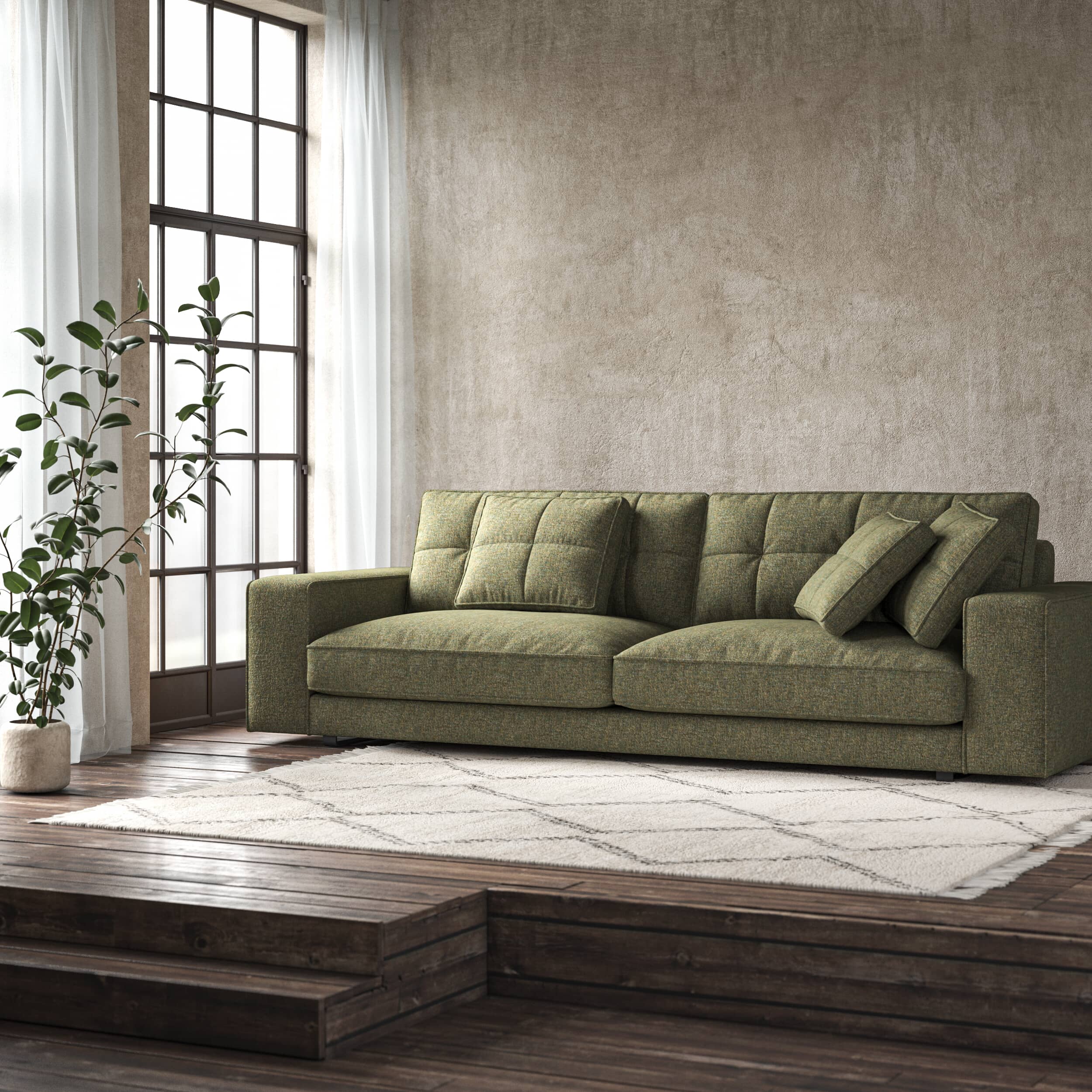 Warwick Fabrics Chanel FR Fabric / Terracotta