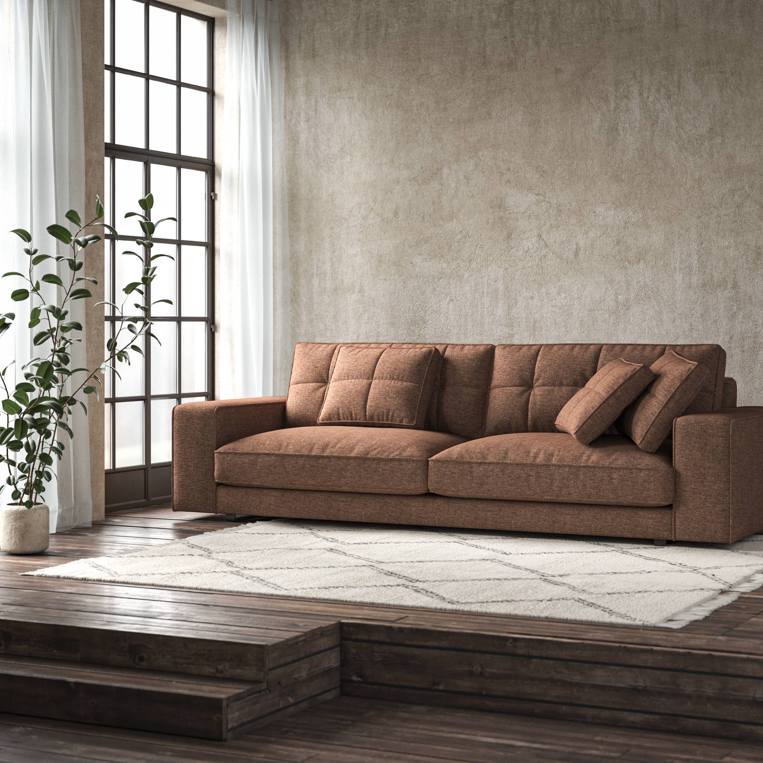 Warwick Fabrics Chanel FR Fabric / Dusk