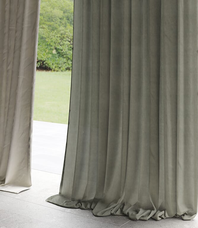 Warwick Fabrics Laundered Linen Fabric / Rosemary Warwick Fabrics Laundered Linen Fabric / Rosemary