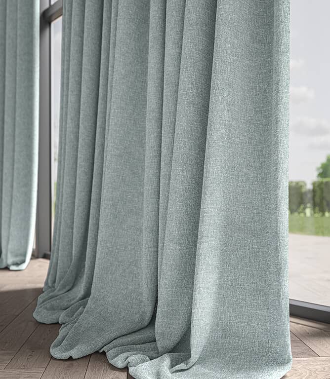 Warwick Fabrics Linden Fabric / Azure