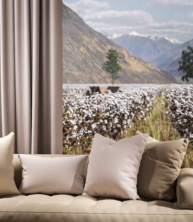 Warwick Fabrics Oxford Fabric / Mist