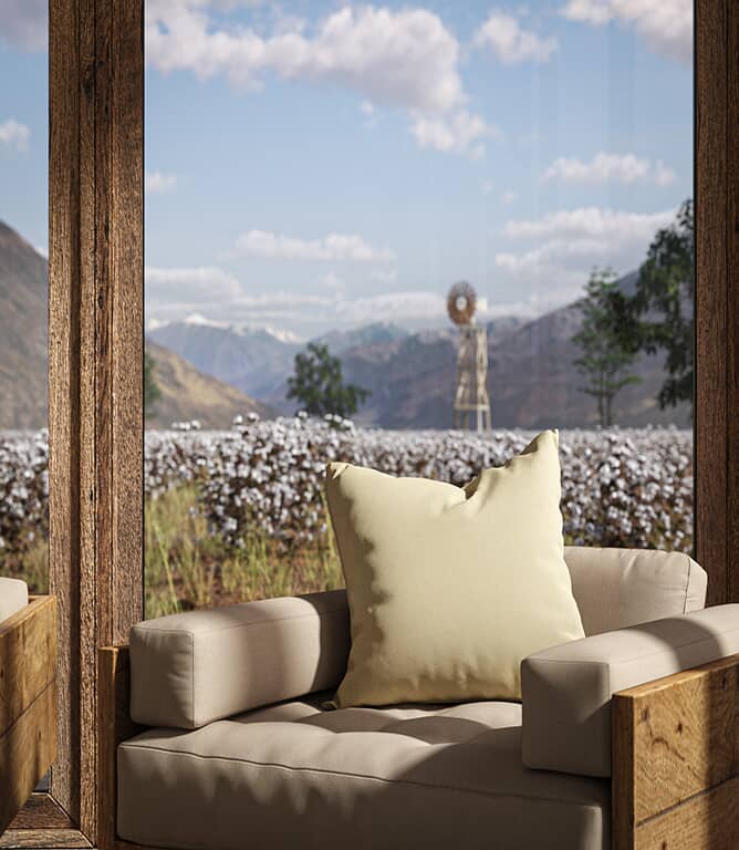 Warwick Fabrics Oxford Fabric / Lemongrass