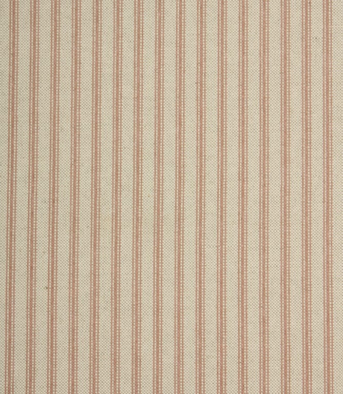 Pink JF Linen Ticking Fabric