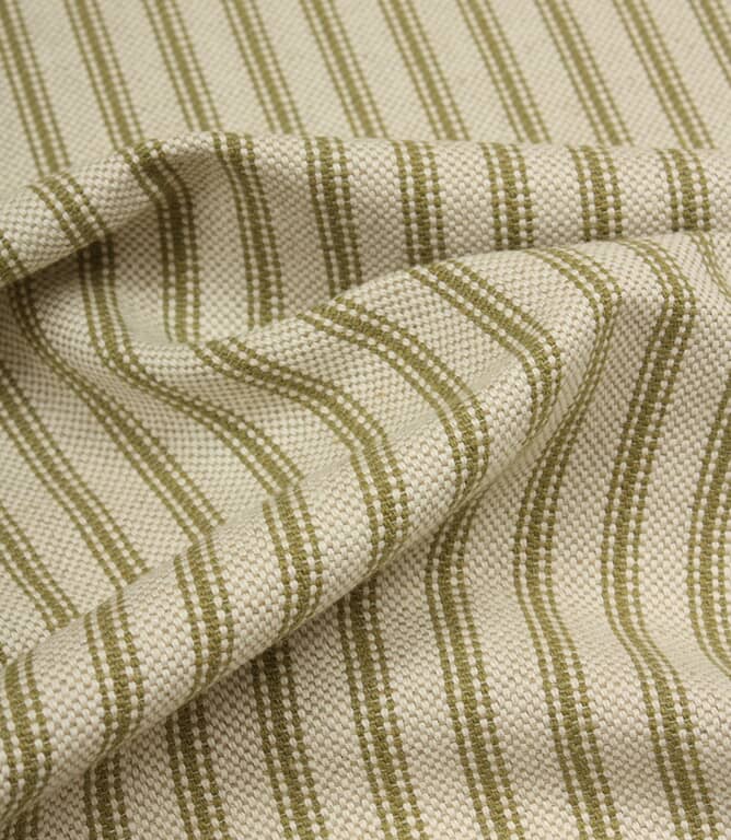 JF Linen Ticking Fabric / Sage