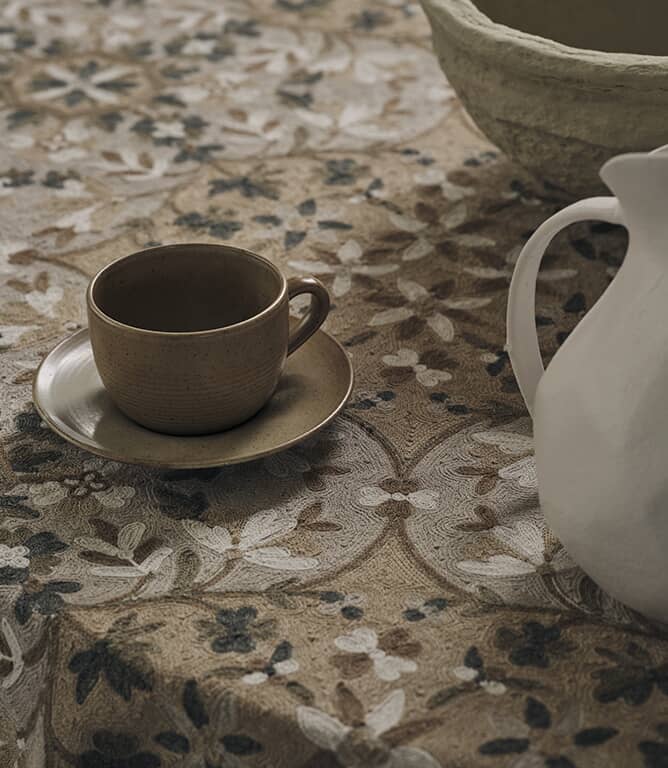 Warwick Fabrics Sanjana Fabric / Clay